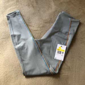 🆕S Nike Yoga Luxe Grey&Rainbow Striped Leggings